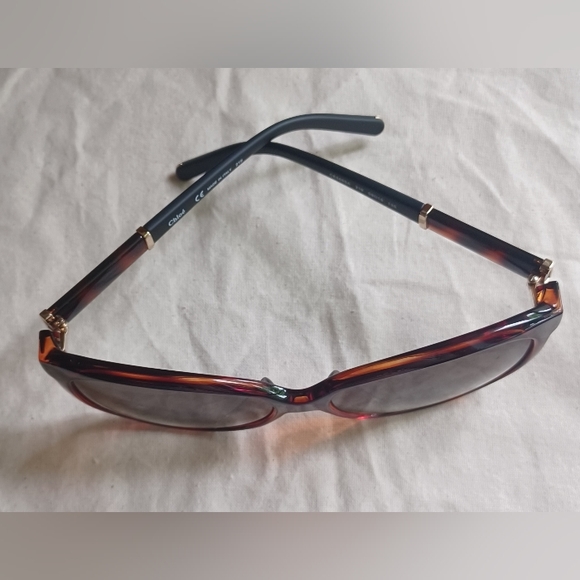 NWT Chloe Tortoiseshell Cat Eye Sunglasses+Case+Box+COA CE668SA 219 59▪︎15 135 - Picture 2 of 16